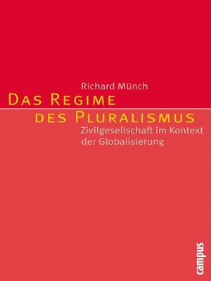 cover image of Das Regime des Pluralismus